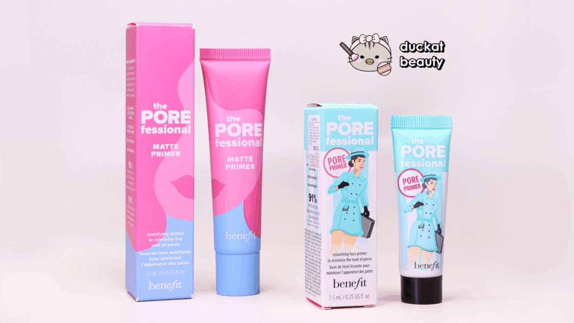 Benefit the PORE-fessional(1)Original & (2)Matte Primer