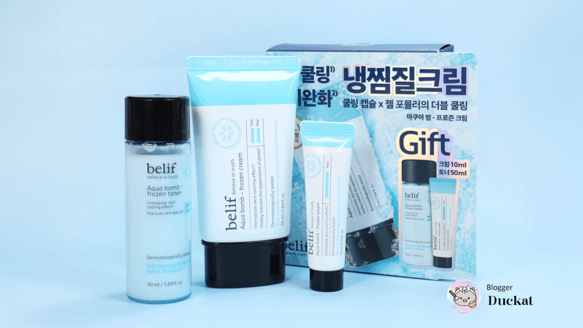 belif Aqua Bomb-Frozen Cream Review